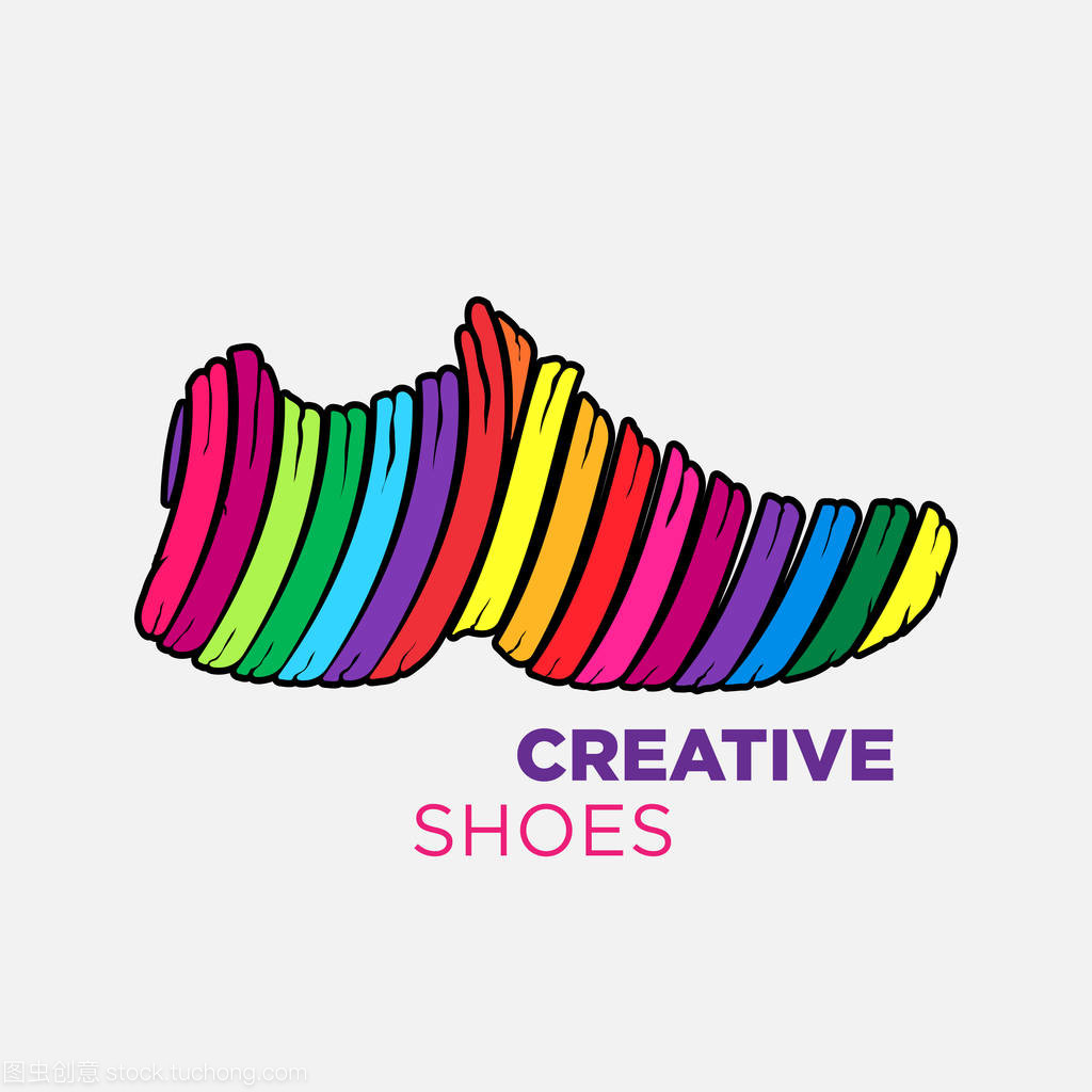 创意鞋子颜色